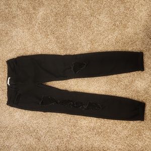 SO Teen Skinny Ripped Jeans, size 1/25W